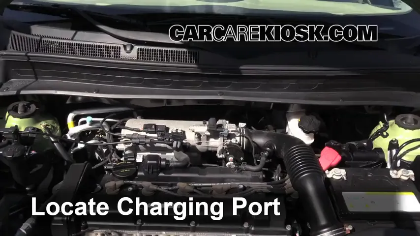 2011 Kia Soul Plus 2.0L 4 Cyl. Air Conditioner Recharge Freon